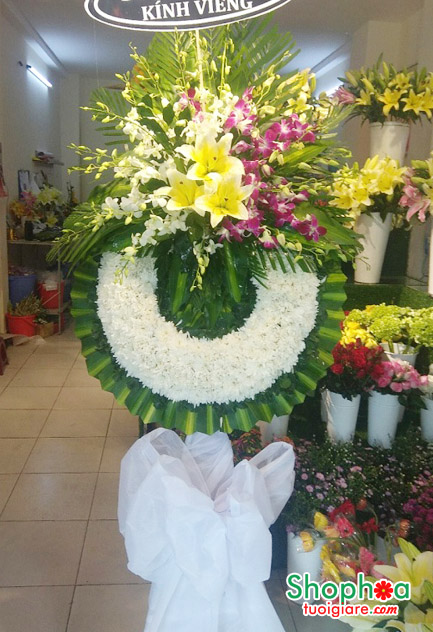 ý nghĩa của hoa trong tang lễ